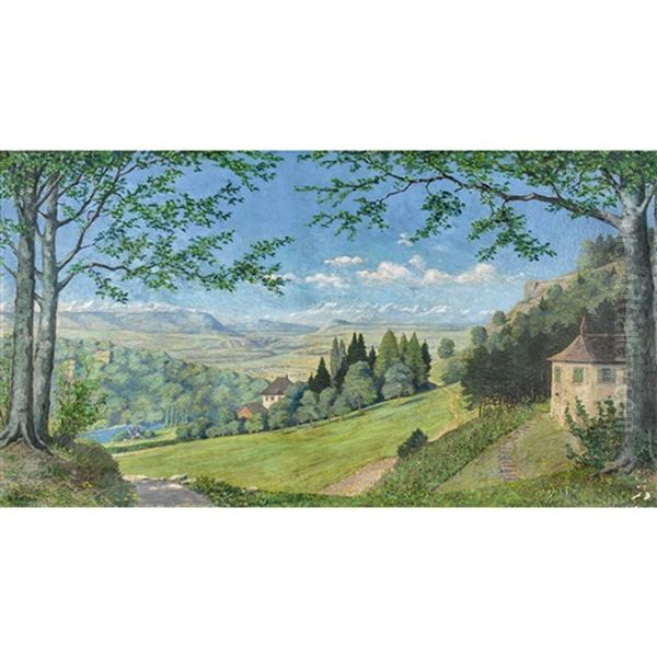 Weite Sommerlandschaft - view 1