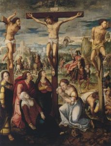 The Crucifixion by Jan van Amstel