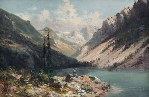 Scorcio Alpino In Estate by Eugenio Amus