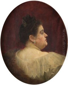 Retrato De Dama De Perfil