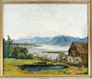 Fluslandschaft by Joan Anacker