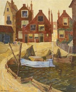 Hollandisches Hafenstadtchen by Joan Anacker