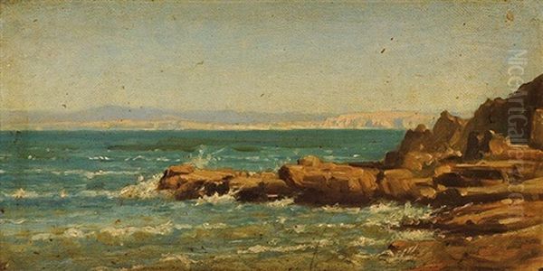 Rochers Et Mer Bleue De Douarnenez, Bretagne - view 1