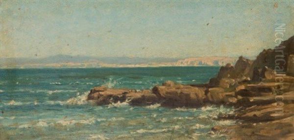 Rochers Et Mer Bleue, Douarnenez, Bretagne - view 1
