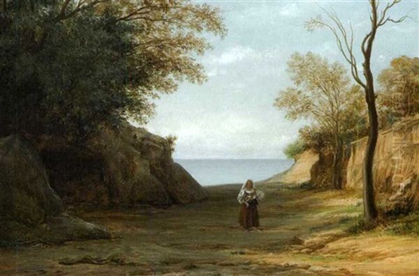 Femme Italienne Aux Environs De Naples - view 1