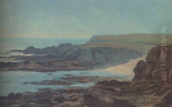 Rochers Et Mer Bleue A Douarnenez, Bretagne - view 1