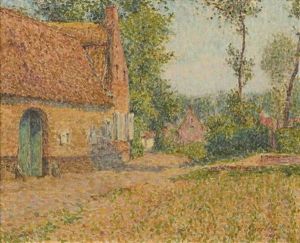 Countryside Landscape by Emile Ancelet