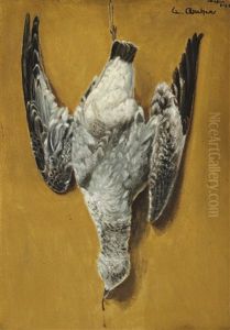 Nature Morte With Common Gull by Anna Kirstine Ancher