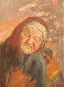 Portrait Of An Elderly Woman Portrait Of An Elderly Woman