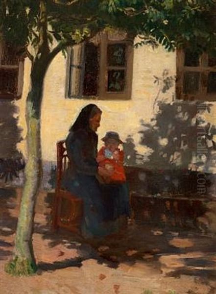 One Of Anna Ancher's Sisters - view 1
