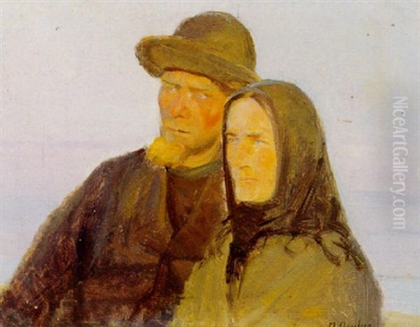 Ole Markstrom Og Hans Kone - view 1