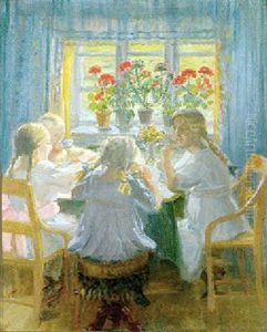 Afternoon Tea by Anna Kirstine Ancher