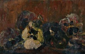 Stilleven Met Violen by Anna Adelaide Abrahams