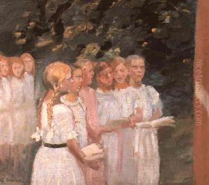The Song by Anna Kirstine Ancher