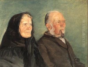 Guldbrudeparret by Anna Kirstine Ancher