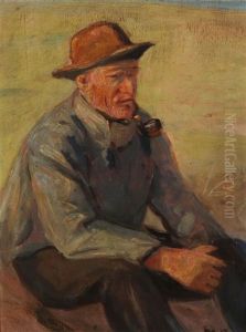 A Fisherman Smoking His Pipe