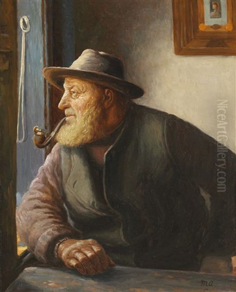 Fischerman And Rescuer Ole Svendsen From Skagen Seen In Profile - view 1
