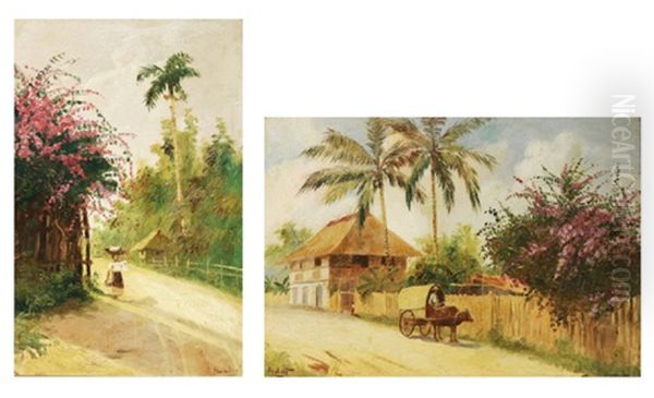 A.) Untitled 1 B.) Untitled 2 - view 1