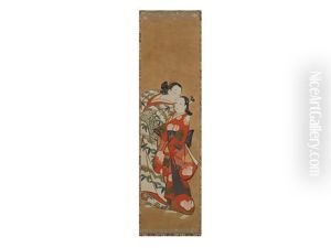 Two Beauties by Kaigetsudo Anchi
