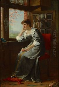 Dame Aan Het Raam by Ernst Anders