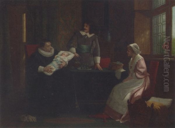 The Proud Grandfather - view 1