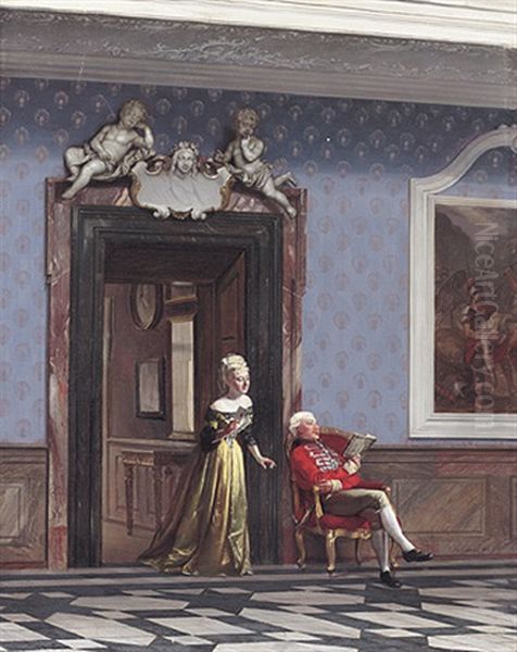 Szene Aus Dem Kuppelsaal Im Schloss Frederiksborg - view 1