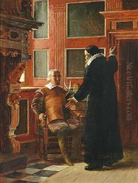 Praesten Ole Vind Praediker For Christian Iv (study) - view 1