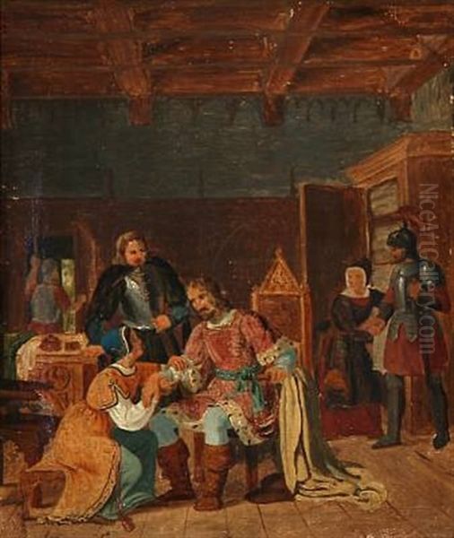 Valdemar Atterdag Og Absalon I Fjenneslevlille - view 1