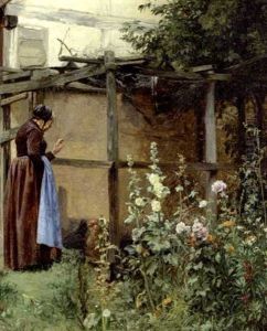 Der Var En Kone Paa Landet by Cilius (Johannes Konrad) Andersen