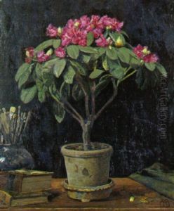 Rhododendron I Potte by Frederick-Georg Andersen