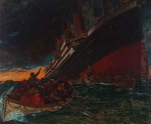 Ship Wreck by Valdemar Andersen