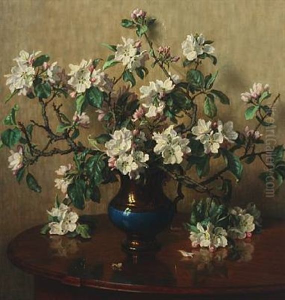 Still Life With Flowering Branches In A Vase - view 1