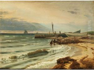 Kustenlandschaft by Anders Andersen-Lundby