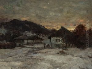 Winter Landscape by Anders Andersen-Lundby