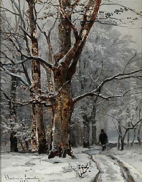 Winter Day In The Woods - view 1