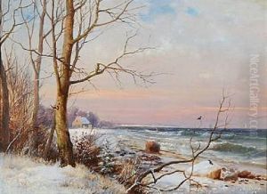 Coastal Scene At Winter Time Coastal Scene At Winter Time