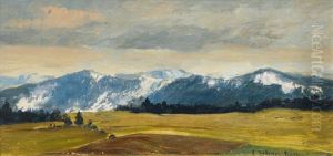 The Alps In Early Spring by Anders Andersen-Lundby