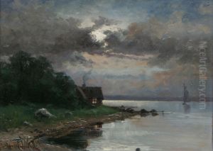 Stuga Vid Vattnet by Erik Abrahamsson