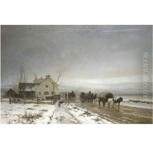 The Long And Wintery Road by Anders Andersen-Lundby