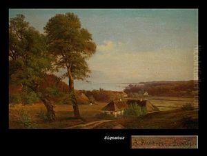 Blick Auf Den Starnberger See by Anders Andersen-Lundby