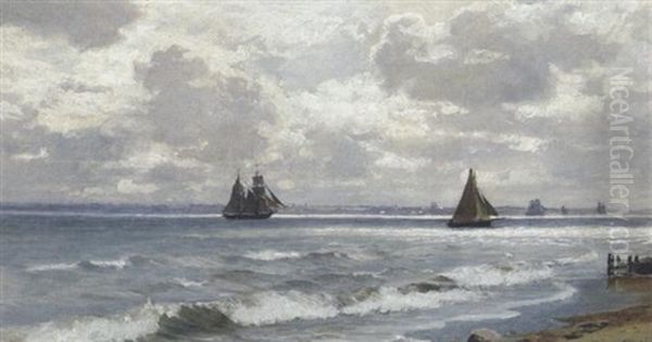 Segelschiffe Vor Der Kuste - view 1
