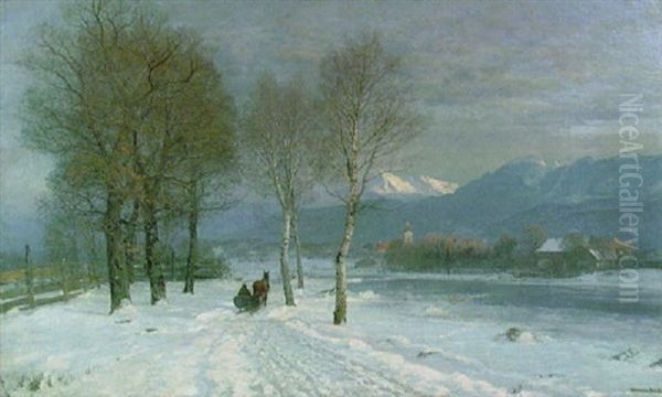 Winter In Oberbayern - view 1