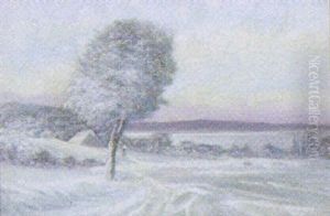 Sneklaedt Landskab by Anders Andersen-Lundby