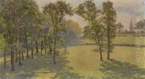 Paysage De Bretagne by Paul Abram