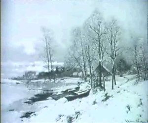 Winter Am Chiemsee by Anders Andersen-Lundby