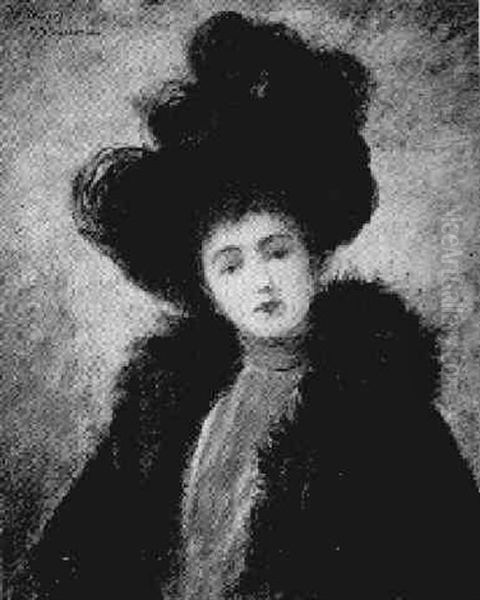 Girl In A Plumed Hat - view 1