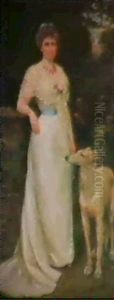 Portrait Of A Lady by Charles Goldsborough Anderson