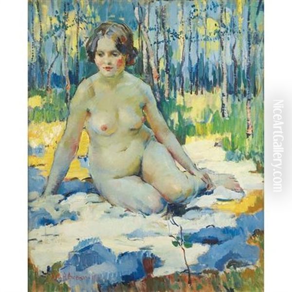 In The Woods, Nude In The Forest - view 1