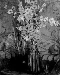 Still Life With Gladiolas by Ruth A. (Temple) Anderson