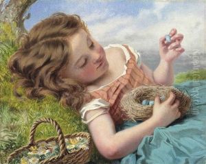 The Thrush's Nest by Sophie Gengembre Anderson